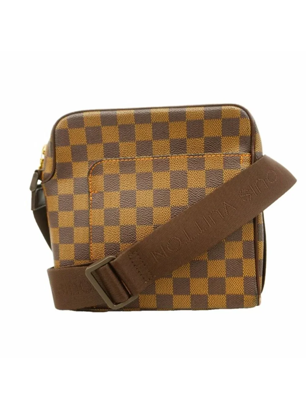 Louis Vuitton Shoulder Bag Damier Olaf PM Ebene
